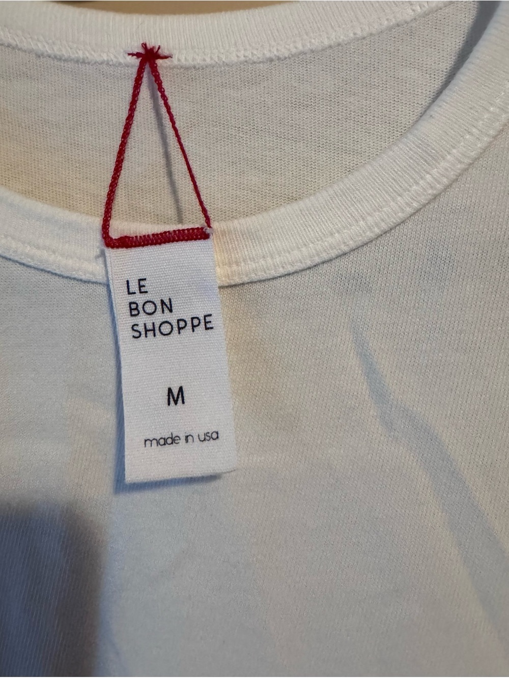 Le Bon Shoppe Everyday White Short-Sleeve Women’s Tee - Picture 6 of 8